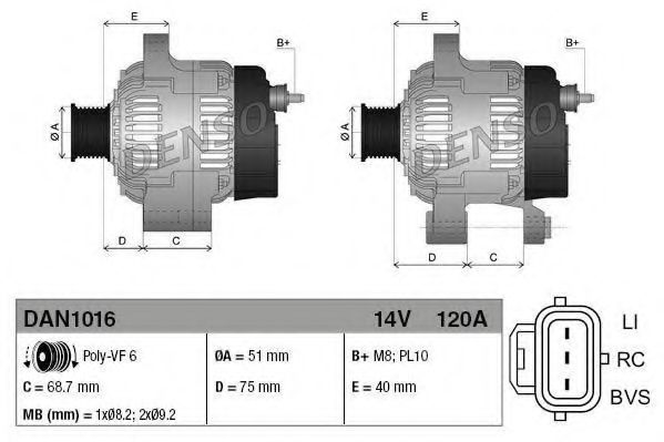 DENSO DAN1016