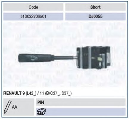 MAGNETI MARELLI 510032706501